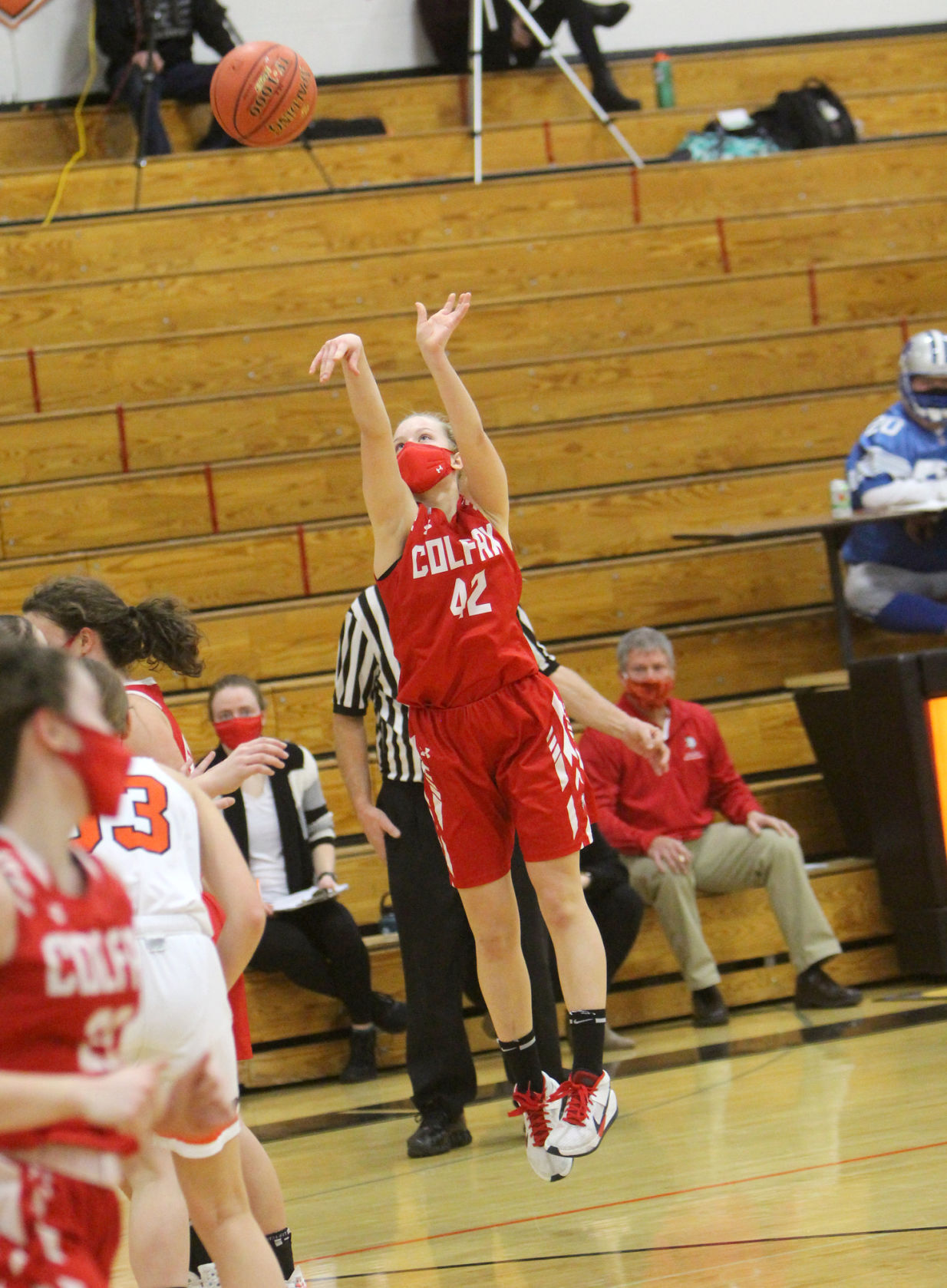 Colfax at Elk Mound girls basketball 1-25-21